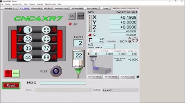 Mach3 Sinumerik Rack ATC Screen Sets