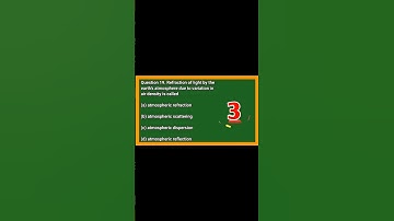 #Short tenth,Human Eye And Colourful World - Physics -Chapter-11, M.C.Q. SERIES Question No. - 19