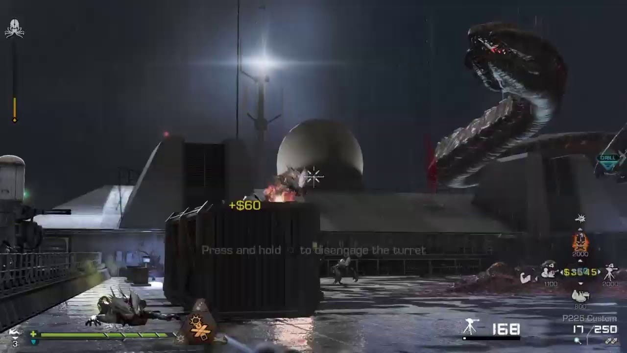 Call of Duty Ghosts Extinction MayDay (PS4) Solo No Downs All Challenges Complete