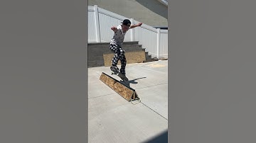 Do it yourself skate rail #diy #skateboarding #skaterkid #skatebaording #sk8