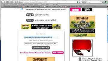 Using Filedropper - Websqrl.com