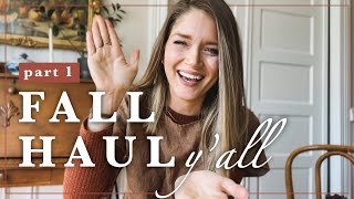 FALL HAUL, Y'ALL! | Part 1