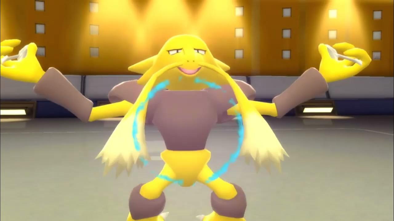 Gen 8 BDSP Alakazam SPOONS the Competition YouTube