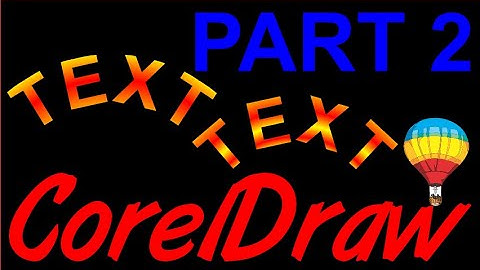 Corel Draw Tips & Tricks CURVE A Interactive FILL Part 2