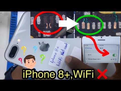 iPhone 8 Plus WiFi not working,WiFi ic repair,3 jumper ✅