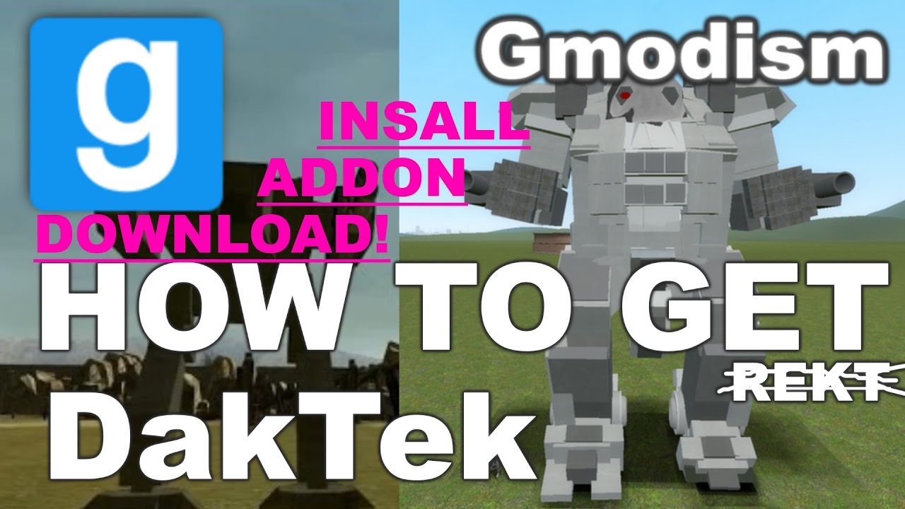 how to install gmod addons