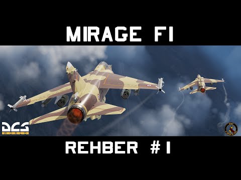 DCS Mirage F1 | Startup, Kalkış ve İniş