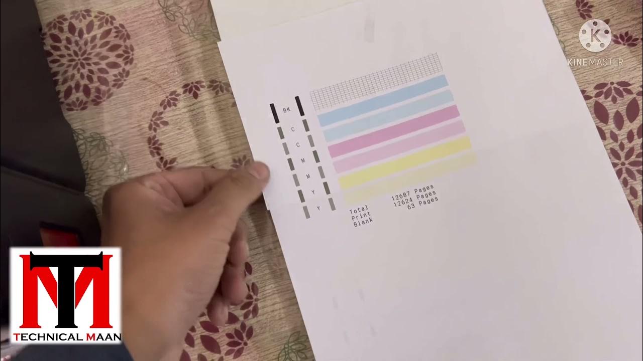 Printer Canon Pixma G2010 G2012 G3010 G3012 Head Cleaning Without