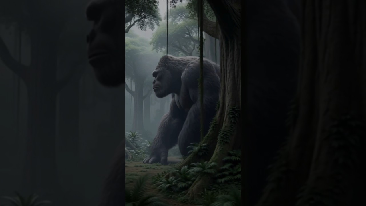 Epic King Kong Jungle Scene | Nature & Flying Birds