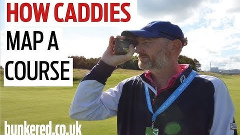 How caddies map a course