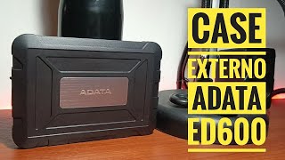 CASE EXTERNO ADATA ED600 PARA DISCOS HDD/SSD DE 2,5'