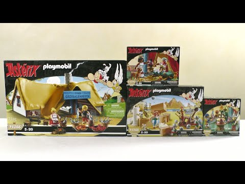 Playmobil unboxing : Astérix (2022) – 70031, 70932, 70933, 70934, 71015,  71016, 71160 