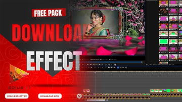 Free Download | Wedding Effect | Dragan Drop | New 4K Frame | EDIUS Pro | #cinematic #wedding