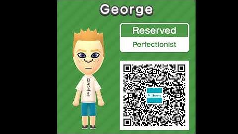 Mii QR code