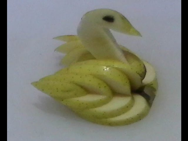 CISNE DE MANZANA, manzana, Escuela de cocina #12, | Chef Roger Oficial