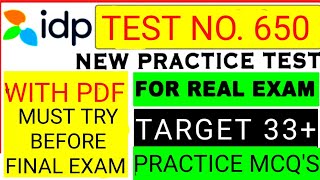 REAL PAST EXAM IELTS LISTENING TEST WITH ANSWERS 2021 | TEST 650 | MR JOHNSON FOUND OUT ABOUT MISS|