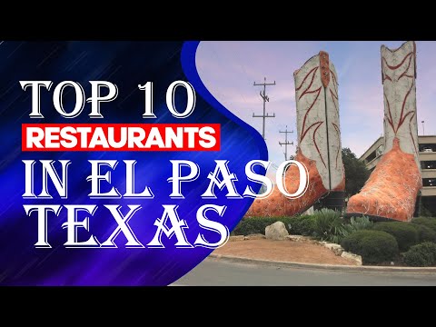 Video: De beste restaurantene i El Paso