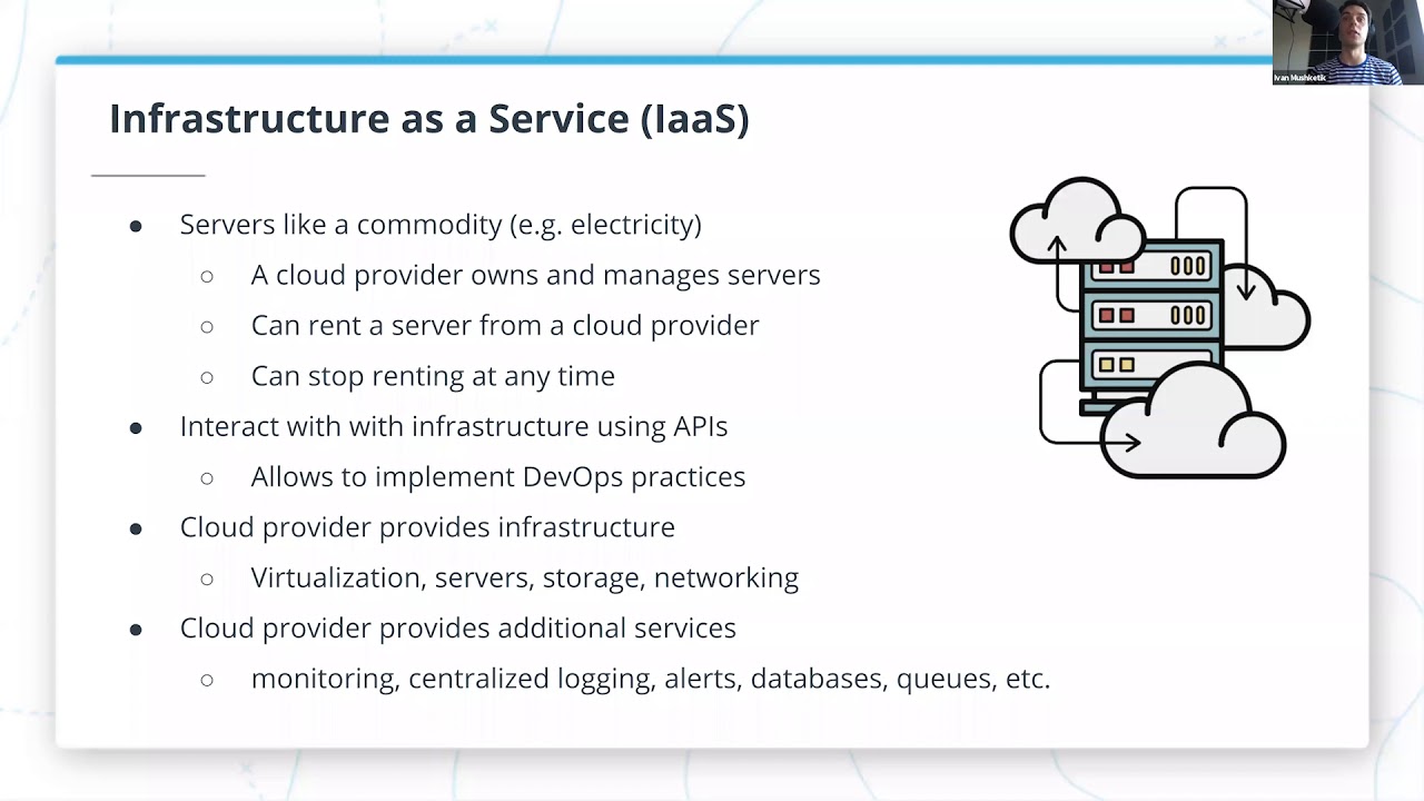 Career Conversations: Evolution of the Cloud from IaaS to Serverless ...