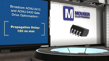 Broadcom ACNU-3410 and ACNU-3430 Gate Drive Optocouplers | New Product Brief