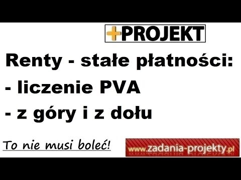 Wideo: Różnica Między Zwykłą Rentą A Rentą Należną