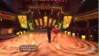 Apolo Anton Ohno and Julianne Hough - Cha Cha Cha - Week 1