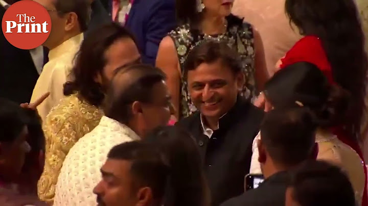 PM Modi, Akhilesh Yadav, Mamata Banerjee, Uddhav Thackeray & others at Anant Ambani's wedding