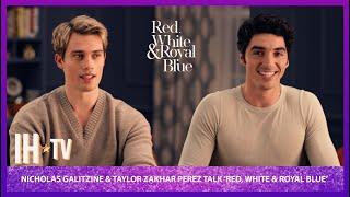 Taylor Zakhar Perez & Nicholas Galitzine Interview - Red, White & Royal Blue (2023)
