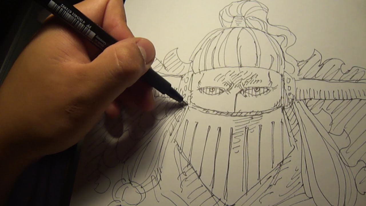 Drawing Jack Beasts Pirates One Piece Youtube
