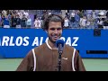 Carlos Alcaraz On-Court Interview | 2026 US Open Round 2
