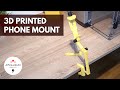 📱 3D Printed Flexible Phone Mount - Modular Mounting System | #Shorts