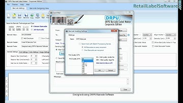 Process to use E-Mail Feature of DRPU Barcode Label Maker Software