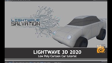 Lightwave 3D Cartoon car tutorial