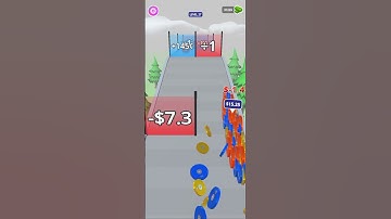 Money Rush 3D 💵💸Games #shorts All levels gameplay ( ios & Android)...