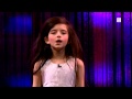 Amazing seven year old sings Fly Me To The Moon (Angelina Jordan) on Senkveld "The Late Show"