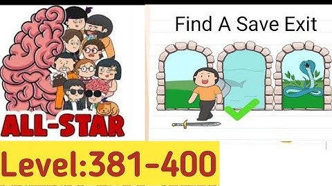 Brain Test All Stars Level 381-400