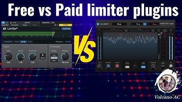 Comparing free vs  paid Limiter plugins for mastering: Presonus Limiter2 vs SSL X-Limit.