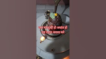 जब बहुत दुखी हो मन अशांत हो यह उपाय #करे #pradeepmishrakeupay #youtubeshorts #viral #shiv #motivatio