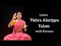 Talam for tishra alarippu