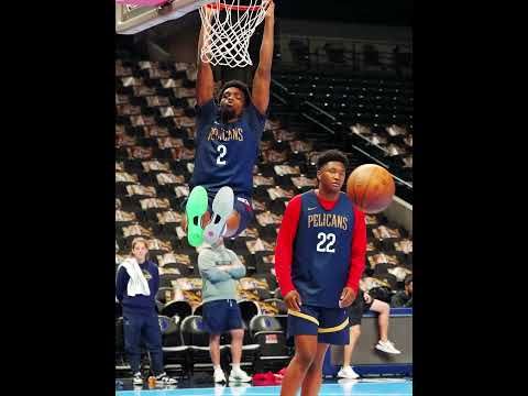 Pelicans Shootaround 👀 NBA Cup vs. Mavs #nba #shorts