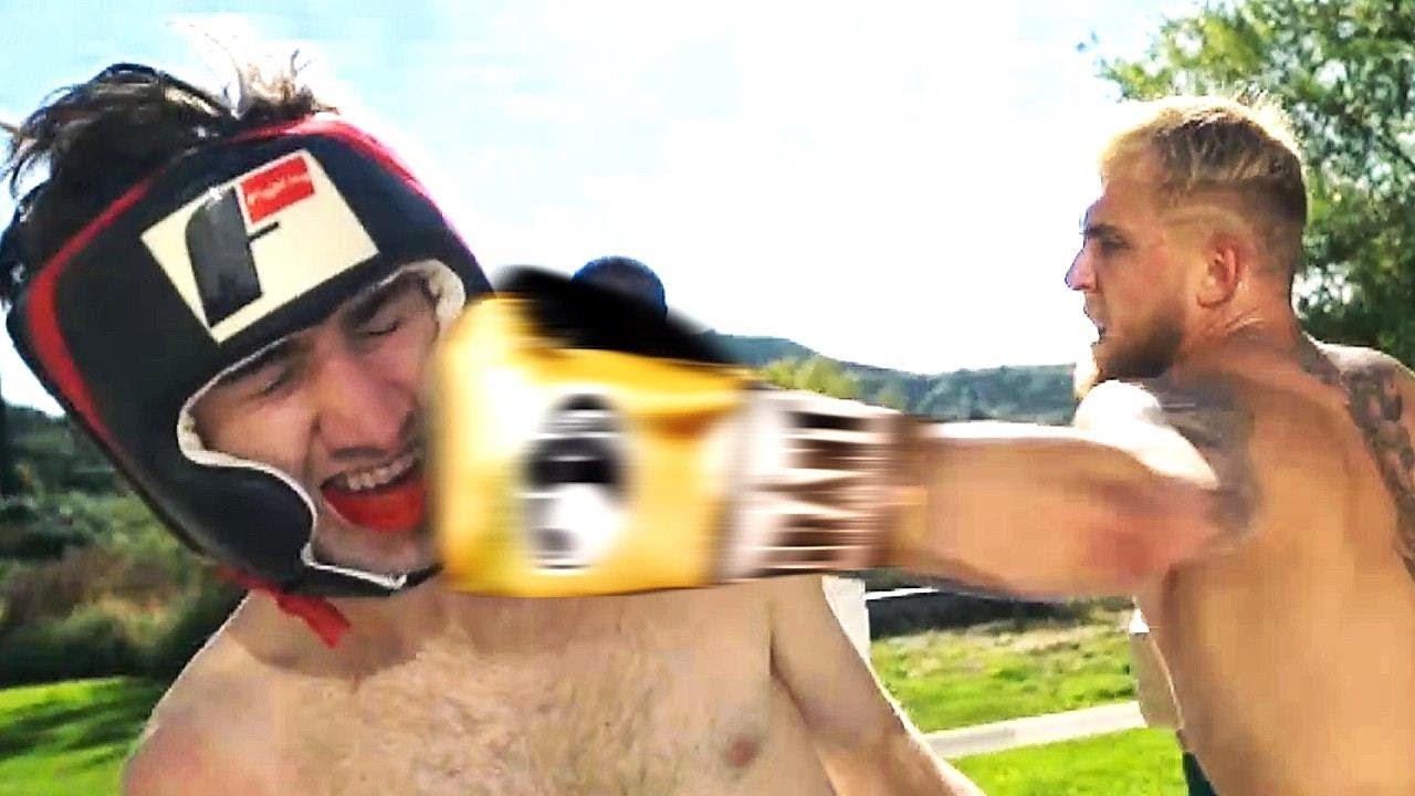 ⁣BOXING A YOUTUBER WHO SHOWED UP AT MY HOUSE