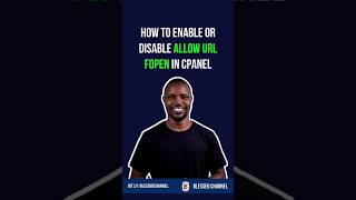 How to Enable Or Disable Allow Url Fopen In Cpanel Short