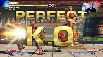 SFV Chris Tips - Pressure: Using Light Buttons When Opponent Life is Low