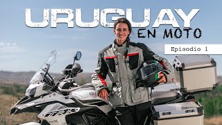 BUSCO cabaña ABANDONADA y PASO LA NOCHE en el medio del campo. URUGUAY EN MOTO  Episodio 1