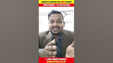 IGNOU प्रोजेक्ट बनाने का आसान तरीका !! #ignou #ignouassignment #ignouuniversity #education