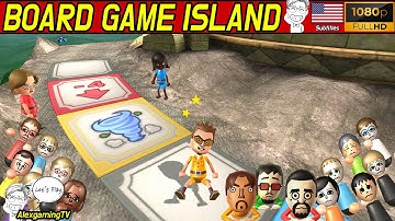 Wii Party (Wii 파티) - Board Game Island 🎵 (Advanced CPU,Eng Sub) 🎵 Sara Vs Ursula Vs Takashi Vs Cole