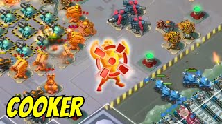 Cooker 2 Attacks! Bombardier Strategy (Boom Beach Operations)