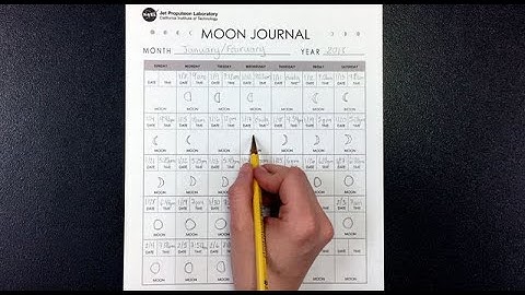 Learning Space: Make a Moon Journal