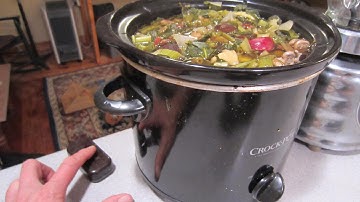 Adjustable Temperature Slow Cooker!
