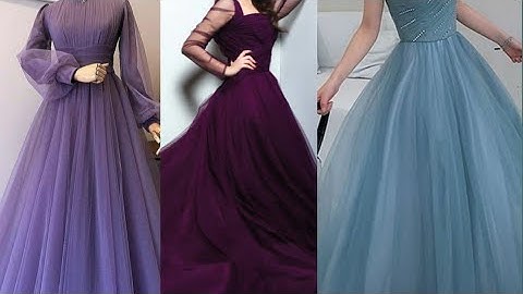 simple net maxi design/ long net frock design #ytvedio #frocks