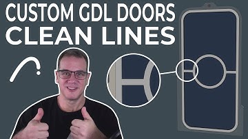 043 Archicad GDL Custom Doors Part 5: Cleaning Up Geometry